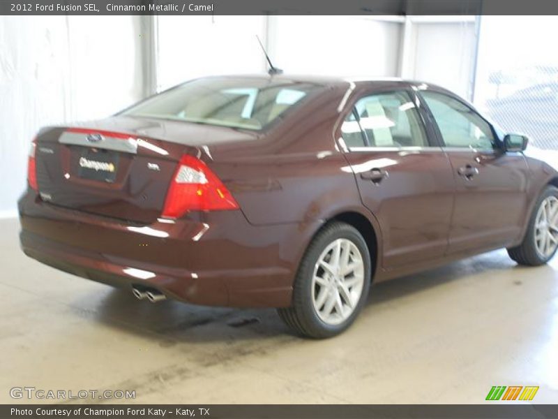 Cinnamon Metallic / Camel 2012 Ford Fusion SEL