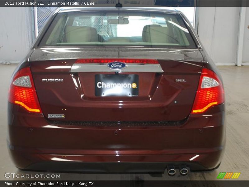 Cinnamon Metallic / Camel 2012 Ford Fusion SEL