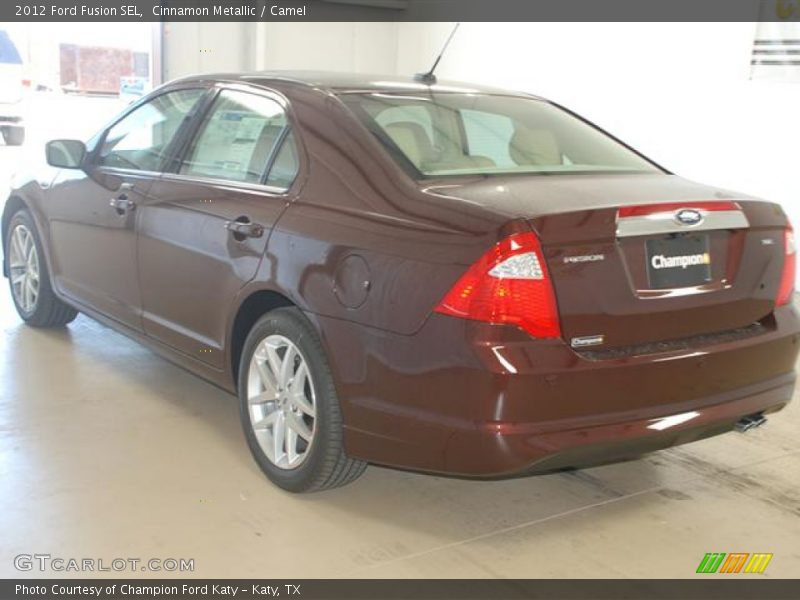 Cinnamon Metallic / Camel 2012 Ford Fusion SEL