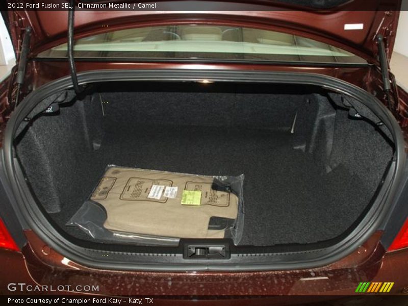 Cinnamon Metallic / Camel 2012 Ford Fusion SEL