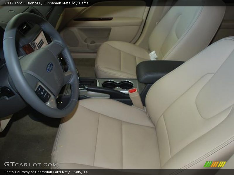 Cinnamon Metallic / Camel 2012 Ford Fusion SEL