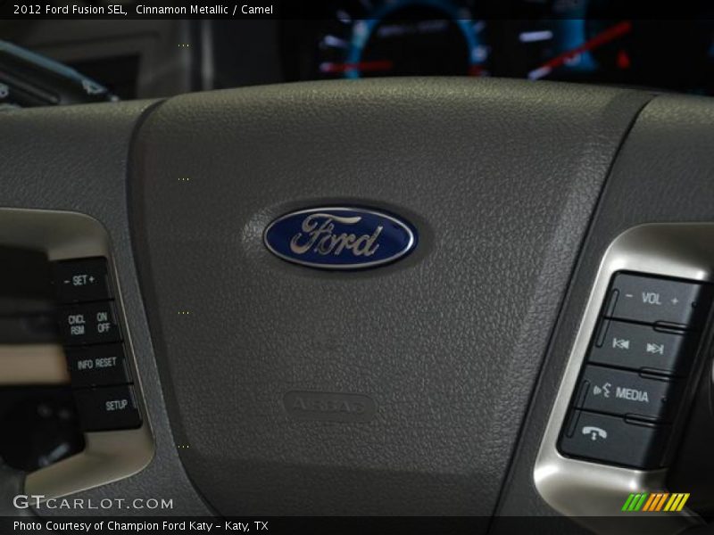 Cinnamon Metallic / Camel 2012 Ford Fusion SEL