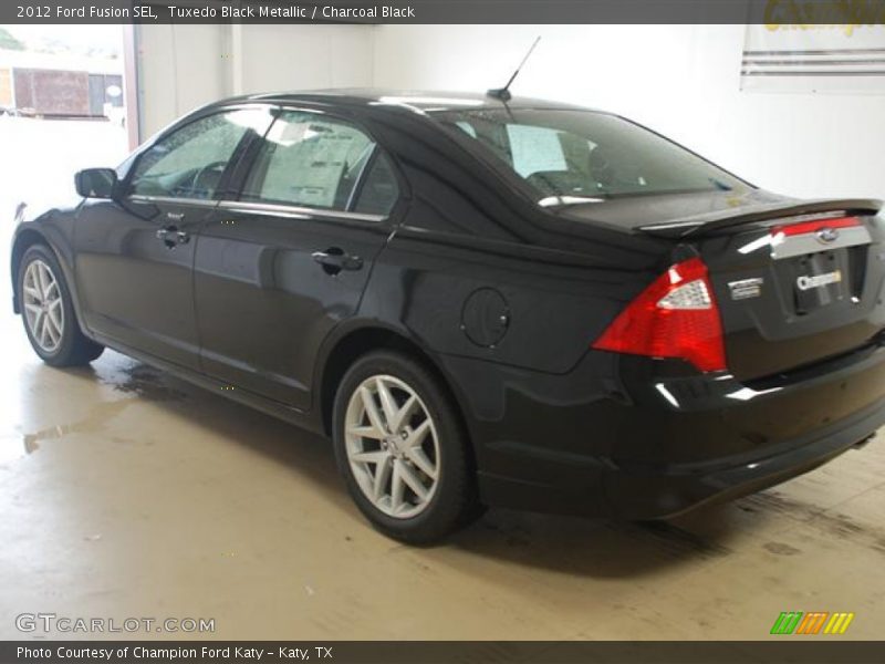 Tuxedo Black Metallic / Charcoal Black 2012 Ford Fusion SEL