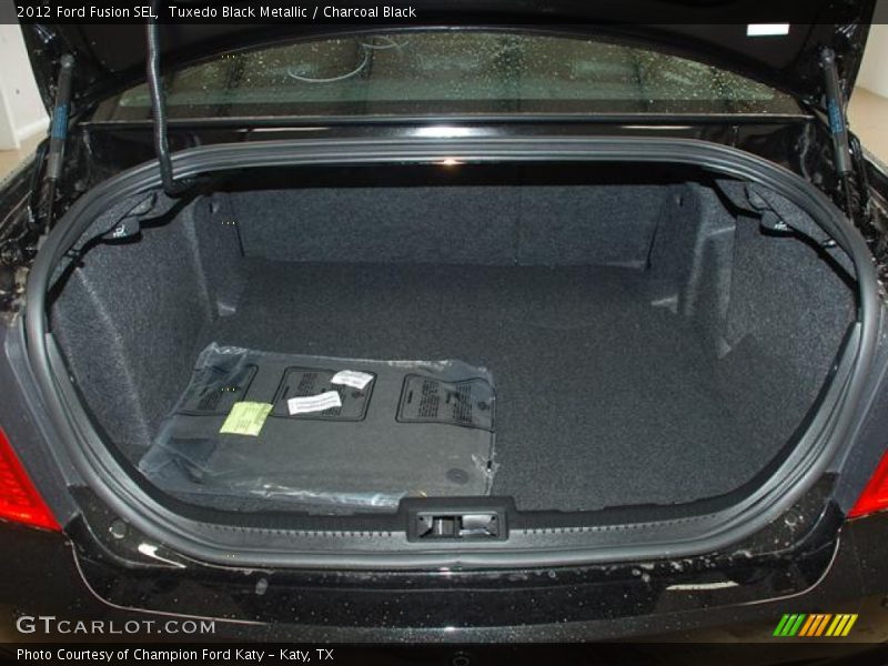 Tuxedo Black Metallic / Charcoal Black 2012 Ford Fusion SEL