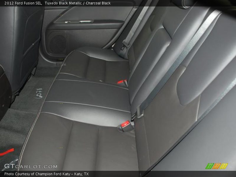 Tuxedo Black Metallic / Charcoal Black 2012 Ford Fusion SEL
