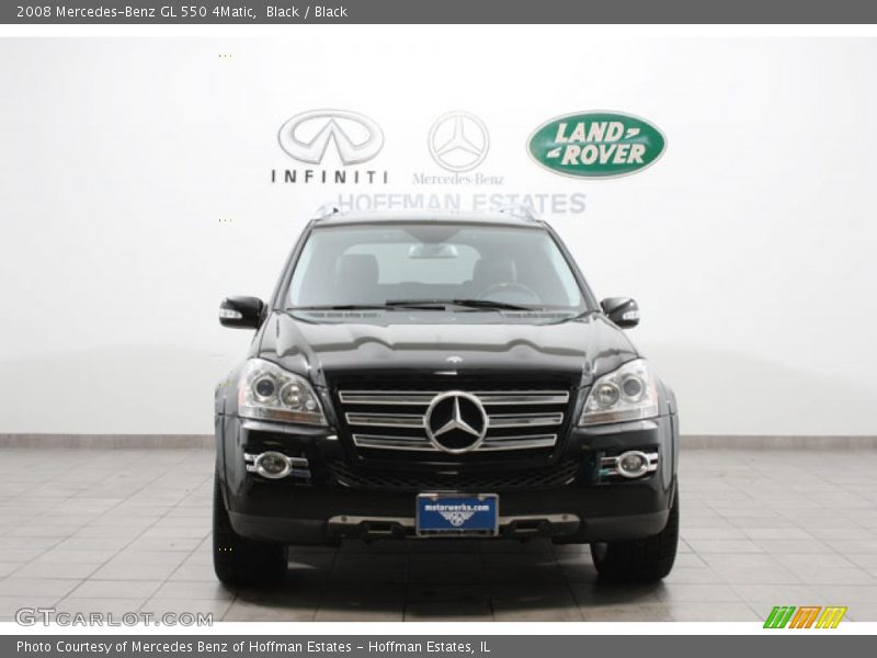 Black / Black 2008 Mercedes-Benz GL 550 4Matic