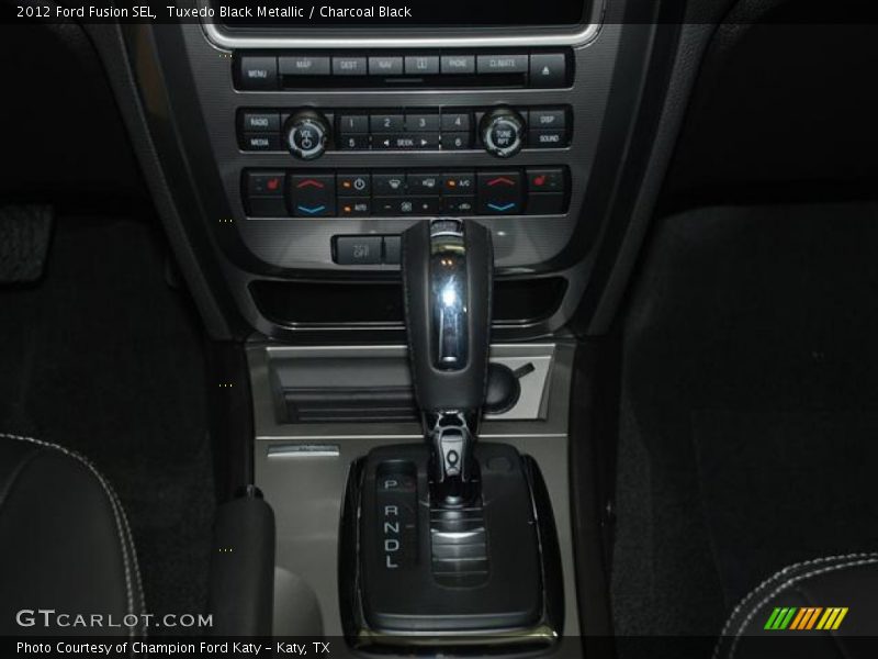 Tuxedo Black Metallic / Charcoal Black 2012 Ford Fusion SEL