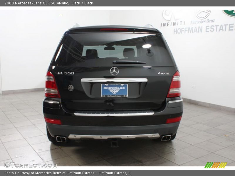 Black / Black 2008 Mercedes-Benz GL 550 4Matic