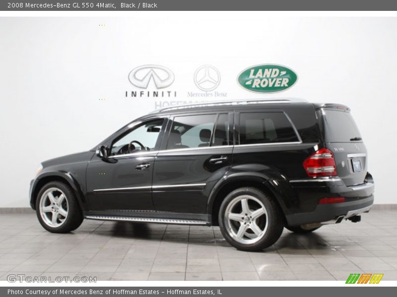 Black / Black 2008 Mercedes-Benz GL 550 4Matic