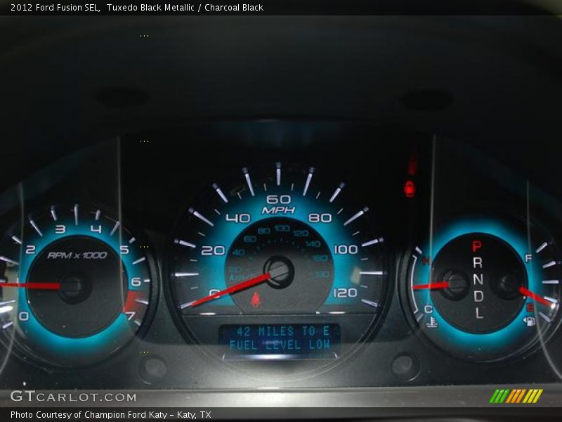 Tuxedo Black Metallic / Charcoal Black 2012 Ford Fusion SEL