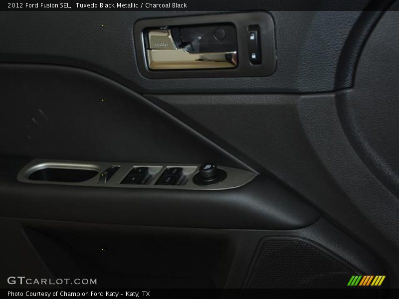 Tuxedo Black Metallic / Charcoal Black 2012 Ford Fusion SEL