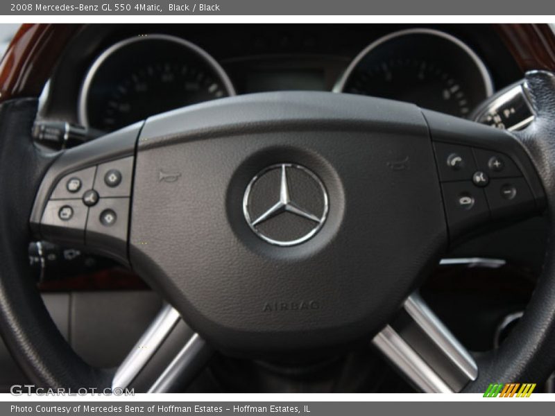 Black / Black 2008 Mercedes-Benz GL 550 4Matic
