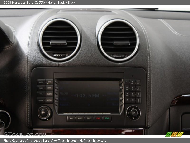 Black / Black 2008 Mercedes-Benz GL 550 4Matic