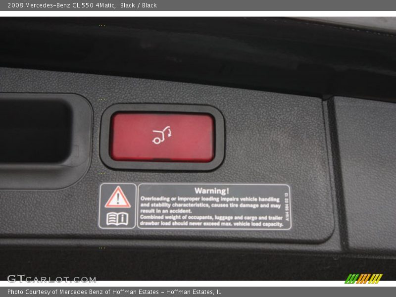Black / Black 2008 Mercedes-Benz GL 550 4Matic