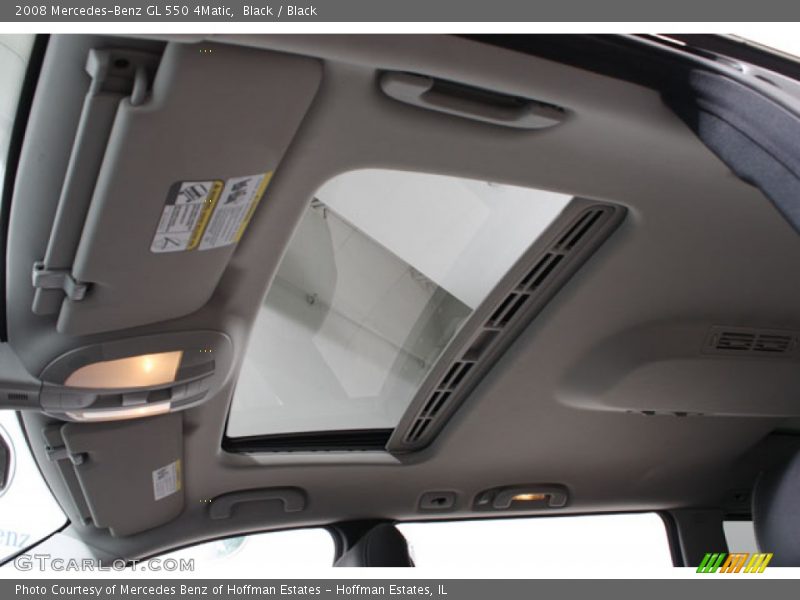 Black / Black 2008 Mercedes-Benz GL 550 4Matic