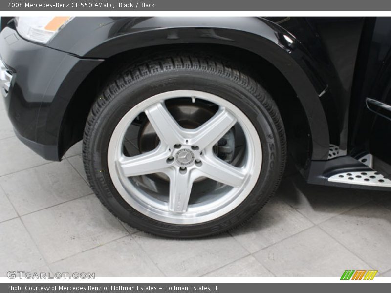 Black / Black 2008 Mercedes-Benz GL 550 4Matic
