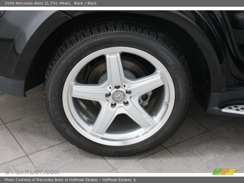 Black / Black 2008 Mercedes-Benz GL 550 4Matic