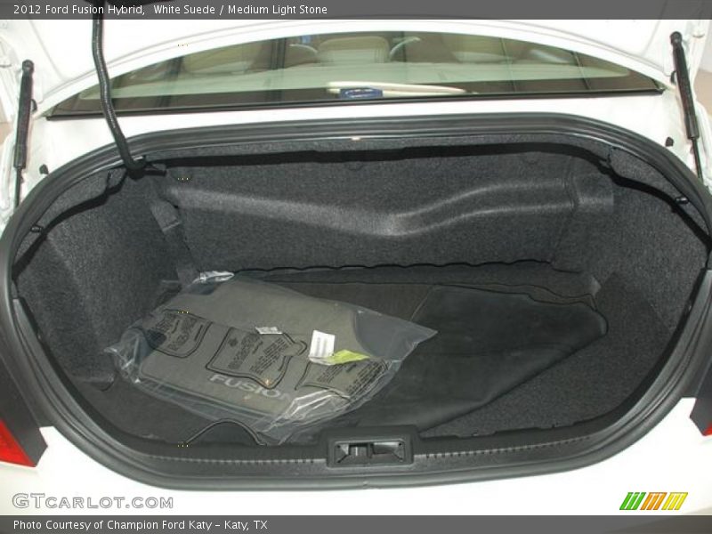  2012 Fusion Hybrid Trunk