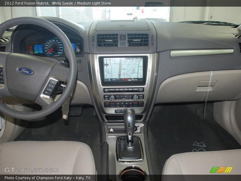 Dashboard of 2012 Fusion Hybrid