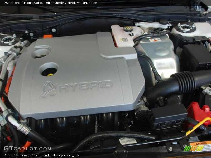  2012 Fusion Hybrid Engine - 2.5 Liter Atkinson Cycle DOHC 16-Valve VVT Duratec 4 Cylinder Gasoline/Electric Hybrid