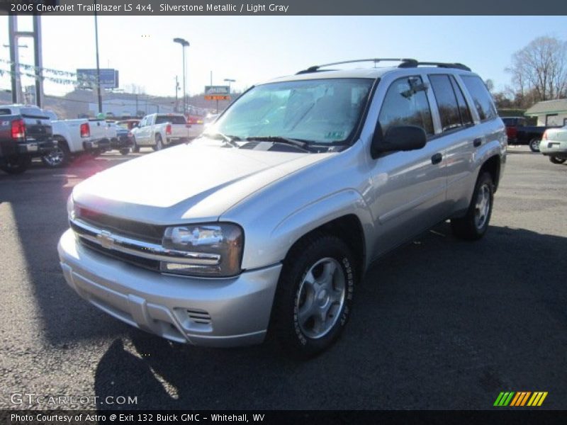 Silverstone Metallic / Light Gray 2006 Chevrolet TrailBlazer LS 4x4