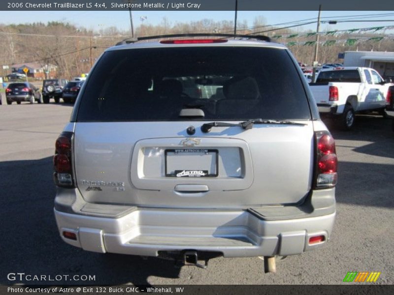 Silverstone Metallic / Light Gray 2006 Chevrolet TrailBlazer LS 4x4