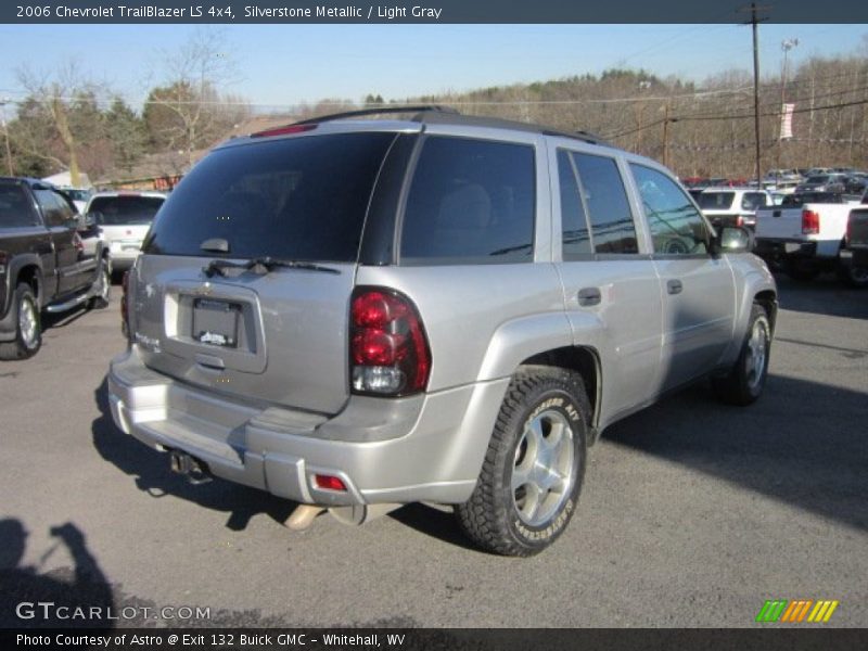 Silverstone Metallic / Light Gray 2006 Chevrolet TrailBlazer LS 4x4
