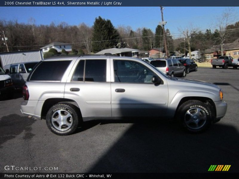 Silverstone Metallic / Light Gray 2006 Chevrolet TrailBlazer LS 4x4