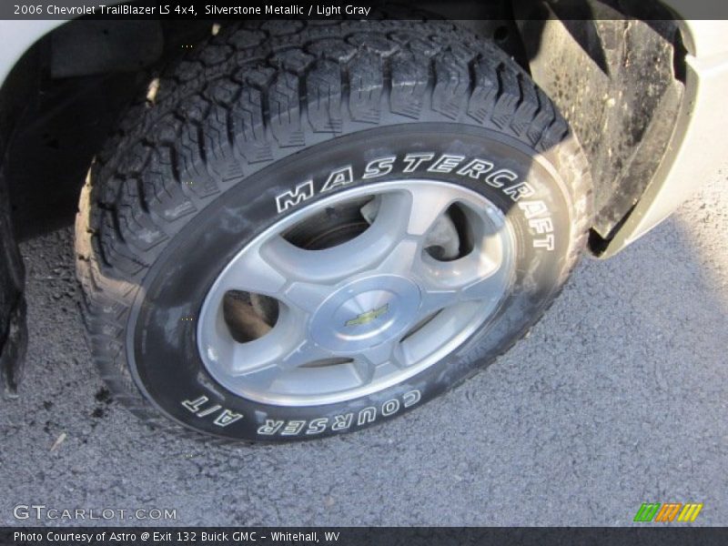 Silverstone Metallic / Light Gray 2006 Chevrolet TrailBlazer LS 4x4