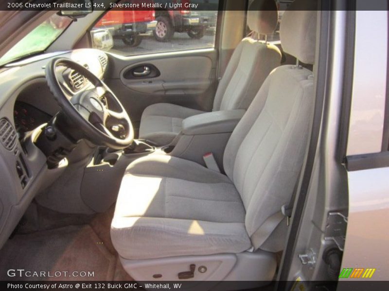 Silverstone Metallic / Light Gray 2006 Chevrolet TrailBlazer LS 4x4