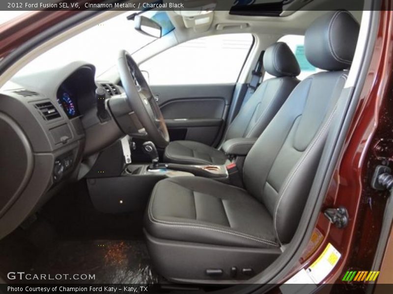 Cinnamon Metallic / Charcoal Black 2012 Ford Fusion SEL V6