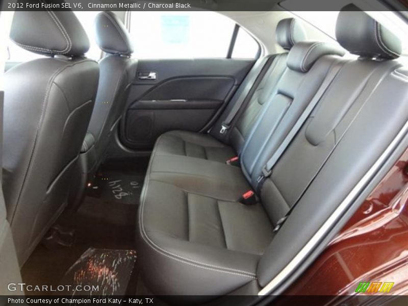Cinnamon Metallic / Charcoal Black 2012 Ford Fusion SEL V6