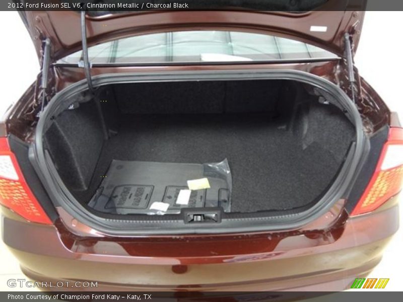 Cinnamon Metallic / Charcoal Black 2012 Ford Fusion SEL V6