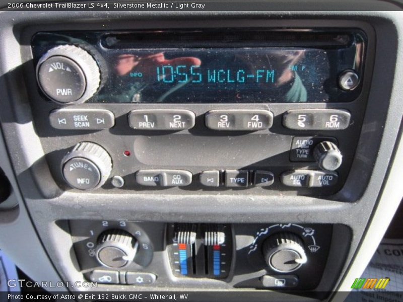 Silverstone Metallic / Light Gray 2006 Chevrolet TrailBlazer LS 4x4