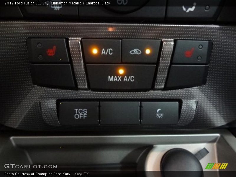 Cinnamon Metallic / Charcoal Black 2012 Ford Fusion SEL V6