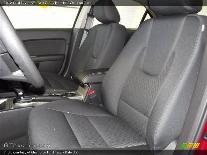 Red Candy Metallic / Charcoal Black 2012 Ford Fusion SE
