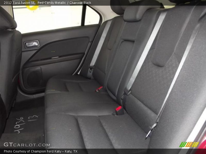 Red Candy Metallic / Charcoal Black 2012 Ford Fusion SE