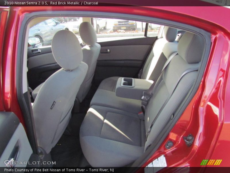 Red Brick Metallic / Charcoal 2010 Nissan Sentra 2.0 S
