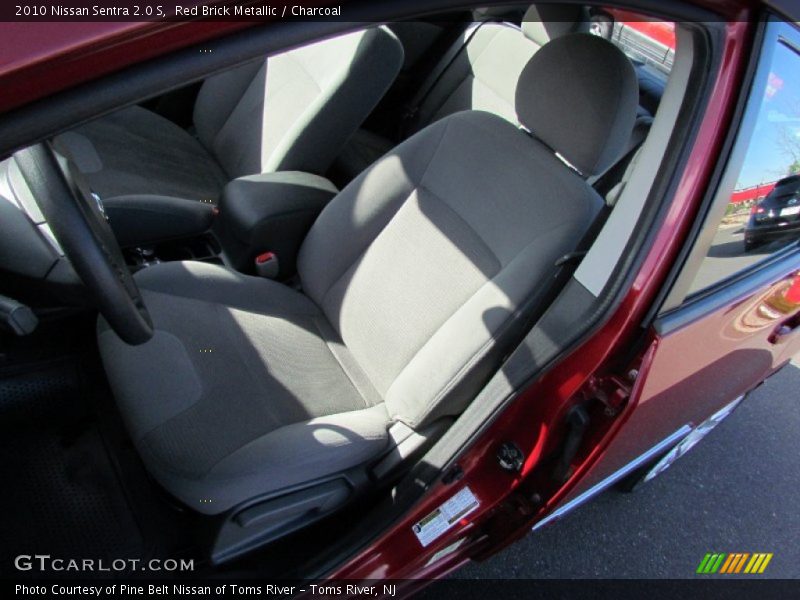 Red Brick Metallic / Charcoal 2010 Nissan Sentra 2.0 S