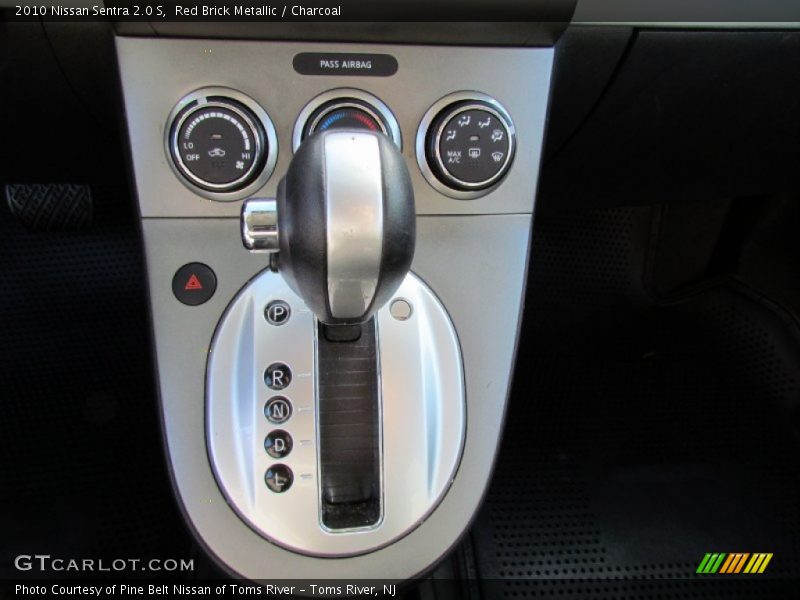 Red Brick Metallic / Charcoal 2010 Nissan Sentra 2.0 S
