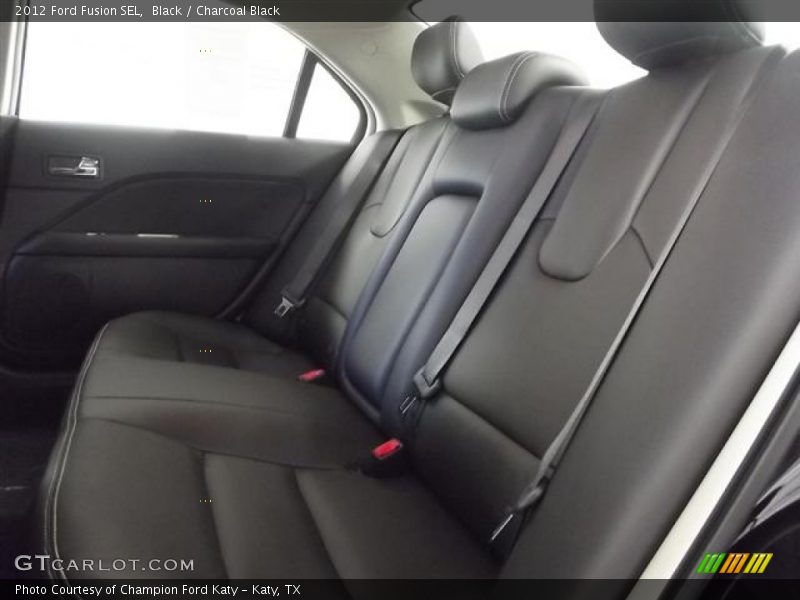 Black / Charcoal Black 2012 Ford Fusion SEL