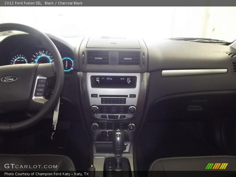 Black / Charcoal Black 2012 Ford Fusion SEL