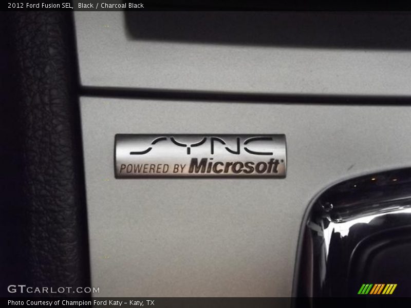 Black / Charcoal Black 2012 Ford Fusion SEL