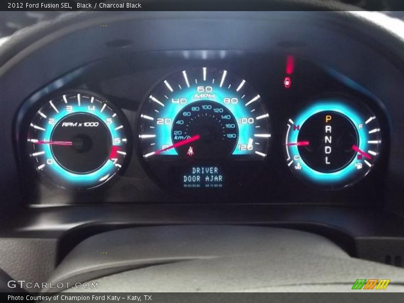 Black / Charcoal Black 2012 Ford Fusion SEL