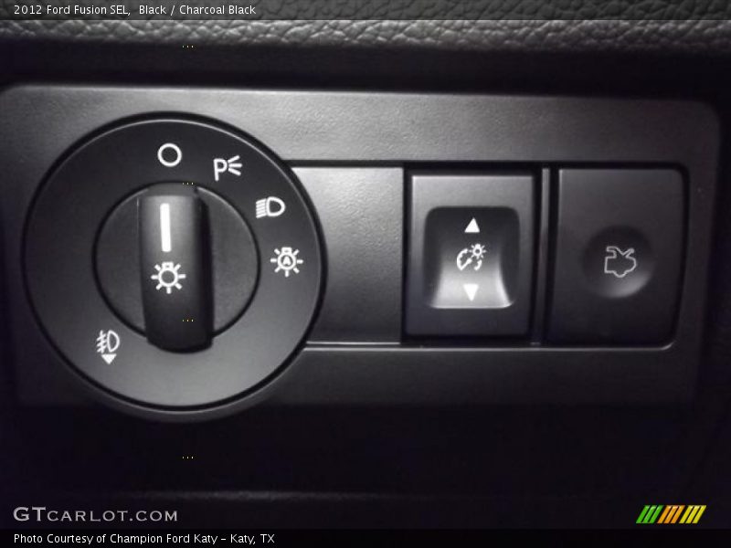 Black / Charcoal Black 2012 Ford Fusion SEL