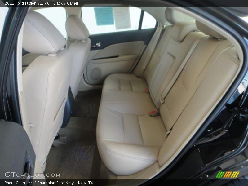 Black / Camel 2012 Ford Fusion SEL V6