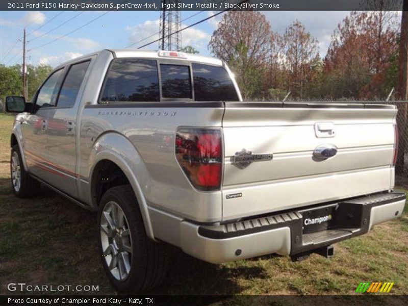 Ingot Silver Metallic / Black/Silver Smoke 2011 Ford F150 Harley-Davidson SuperCrew 4x4