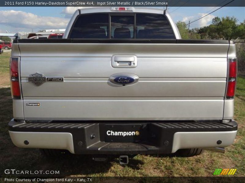 Ingot Silver Metallic / Black/Silver Smoke 2011 Ford F150 Harley-Davidson SuperCrew 4x4