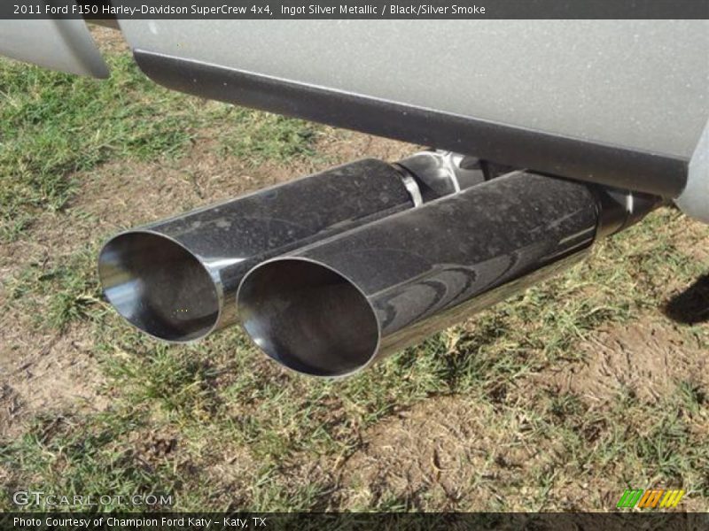 Exhaust of 2011 F150 Harley-Davidson SuperCrew 4x4
