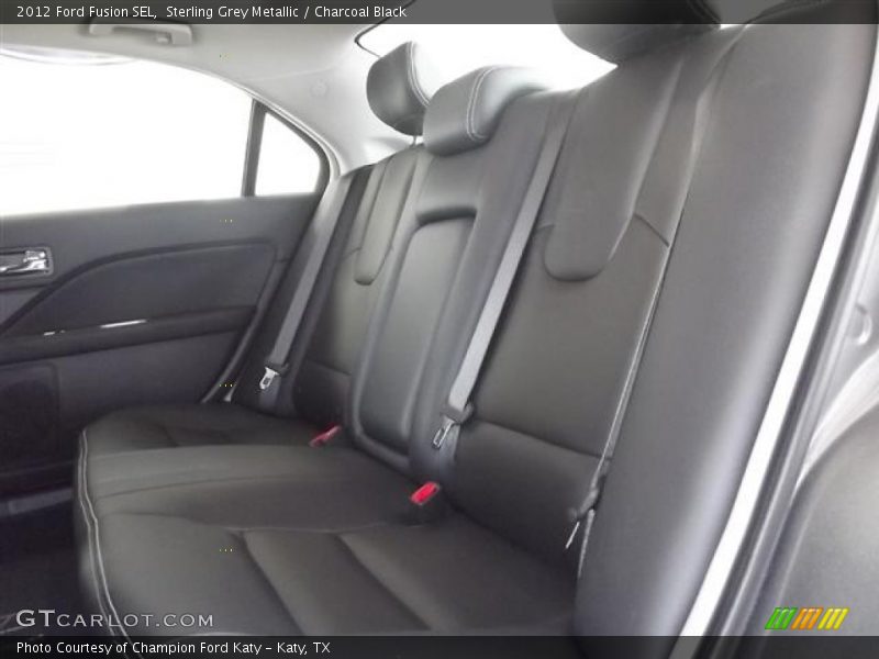 Sterling Grey Metallic / Charcoal Black 2012 Ford Fusion SEL